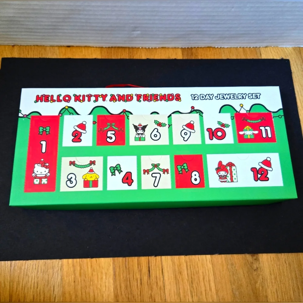 Hello Kitty Sanrio Jewelry Advent Gift Set